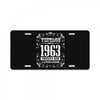 vintage made in 1963 perfectly aged a living legend License Plate