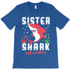 sister shark doo doo doo family matching T-Shirt