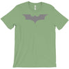 uomo batman bruce wayne logo stampa argento cinema&amp;tv T-Shirt