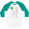 police brutality 100% cotton 3/4 Sleeve Shirt