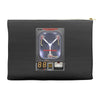 flux capacitor inspired by back to the future ideal birthd present Accessory Pouches