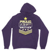 military, proud us army brother veteran u Hoodie