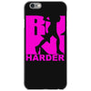 run harder gym workout iPhone 6/6s Case