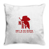 Nerv Gods In His Heaven Alls Right With The World Throw Pillow