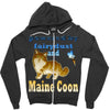 maine coon cat Zipper Hoodie