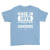 made in 1978 40 years of being awesome Youth Tee