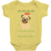 ugly sweater dog Baby Bodysuit