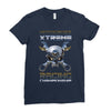motocross extreme Ladies Fitted T-Shirt