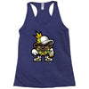 hop hop bear Racerback Tank