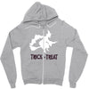 witch halloween fancy Zipper Hoodie