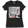 warrior soul logo Ladies Fitted T-Shirt