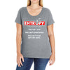 entropy Ladies Curvy T-Shirt