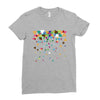 Flying Paper Planes Ladies Fitted T-Shirt