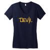 devil Women's V-Neck T-Shirt