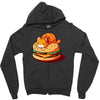 all the noms Zipper Hoodie