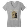 skullet Women's V-Neck T-Shirt