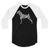 zebra pattern 3/4 Sleeve Shirt