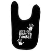 lets get ready to fumble Baby Bibs