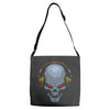 skull Adjustable Strap Totes