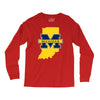 indiana for michigan Long Sleeve Shirts