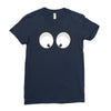 googly eyes Ladies Fitted T-Shirt