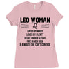 Leo Woman Ladies Fitted T-Shirt