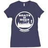 boats Ladies Fitted T-Shirt