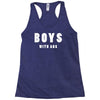 boys with abs Racerback Tank