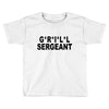 grill sergeant Toddler T-shirt