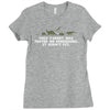 this t shirt was tested on dinosaurs Ladies Fitted T-Shirt