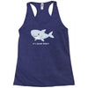 it's shark week y'all Racerback Tank