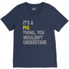 it's a pig thing V-Neck Tee