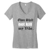 ghou shal Women's V-Neck T-Shirt