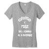 chiuso x ferie dal 1 gennaio al 31 dicembre Women's V-Neck T-Shirt