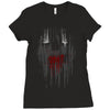 skull rust Ladies Fitted T-Shirt