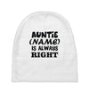 personalised auntie Baby Beanies