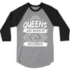 Queens Are Born In December 3/4 Sleeve Shirt