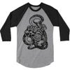 snake and tiger 3/4 Sleeve Shirt