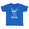 part time ninja Toddler T-shirt