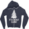 it's a beaut clark! Zipper Hoodie