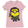 minion jaune Ladies Fitted T-Shirt