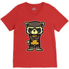 angry raccoon V-Neck Tee