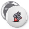 mma bulldog final Pin-back button