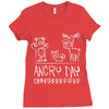 angry day Ladies Fitted T-Shirt
