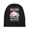 I Wish I Were a Unicorn So I Could Stab Idiots with My Head Baby Beanies