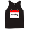 title of day of the week monday day of the week Tank Top