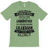 Super Cool Grandmother Of A Freaking Awesome Grandson T-Shirt