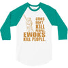 kill people funny 3/4 Sleeve Shirt