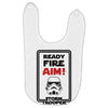 ready fire aim Baby Bibs