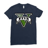 five logo Ladies Fitted T-Shirt